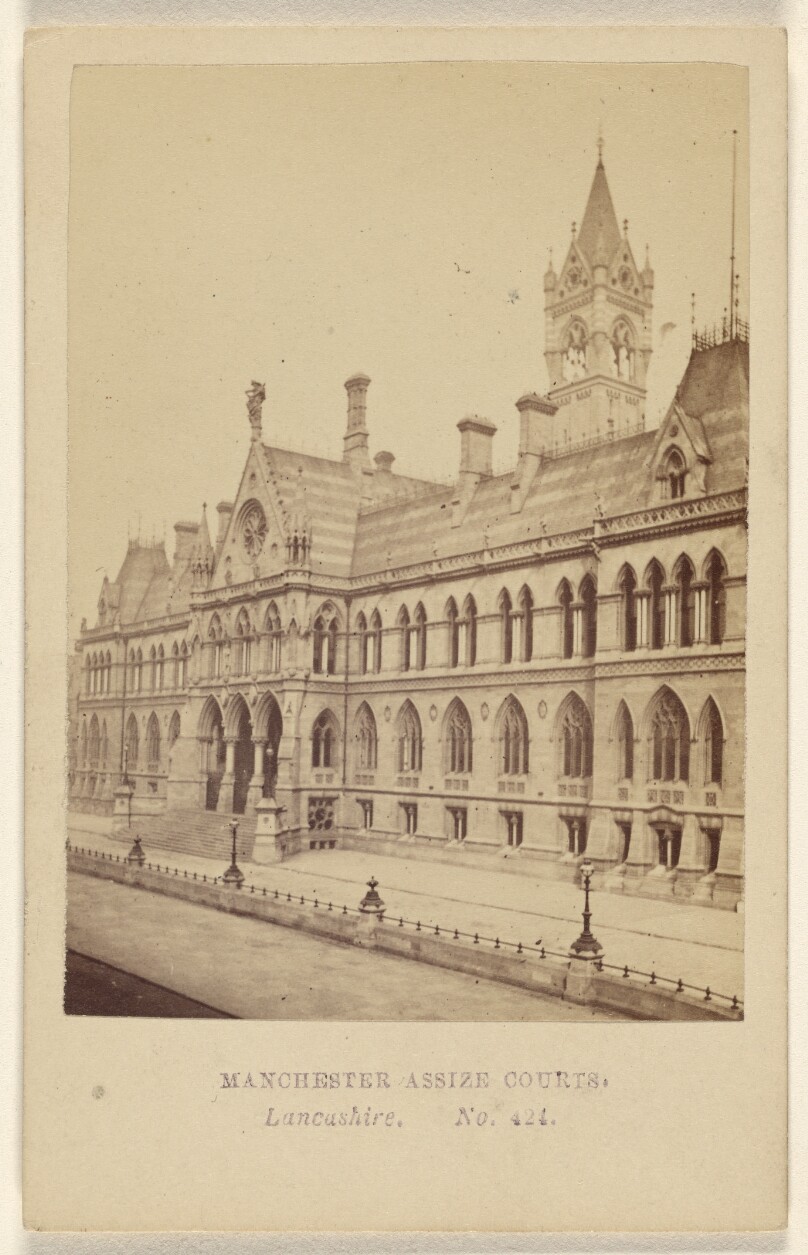 Manchester Assize Courts. Lancashire.