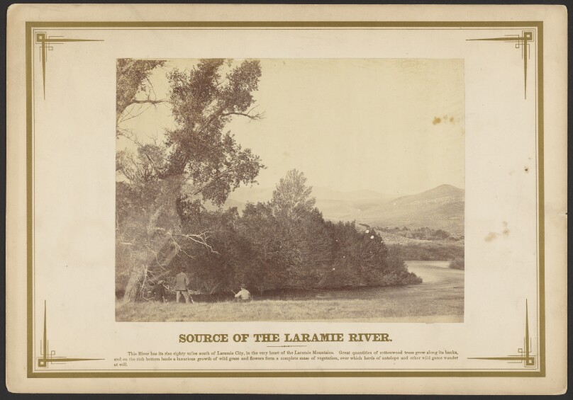 Source of the Laramie River. [Wyoming].