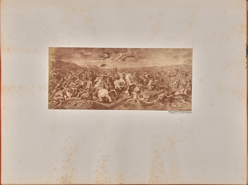 Raphaël, la Bataille de Constantin (fresque du Vatican)