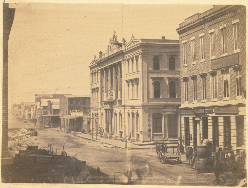 Merchant's Exchange, on Battery Street