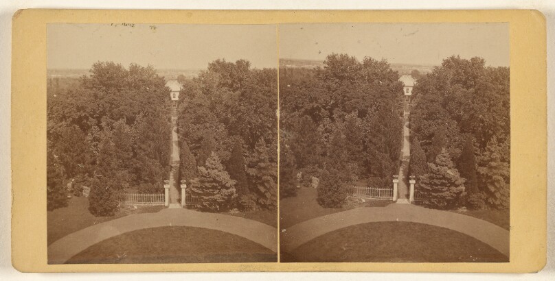 Shaw's Garden. From Residence, Northern View. [St. Louis, Missouri]