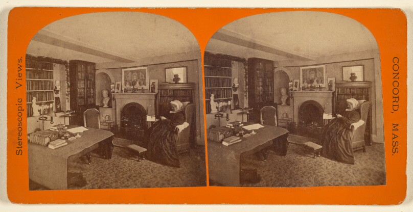 [Alcott's Study: mother of Louisa May Alcott at home]