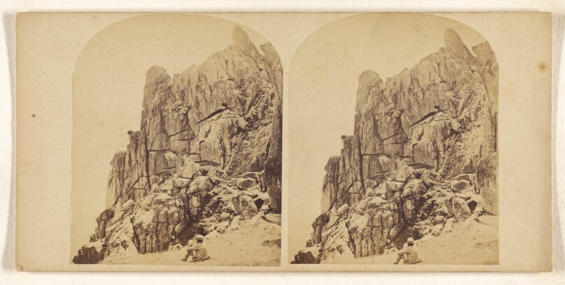 The Castle Peak, Treryn Castle, Cornwall.