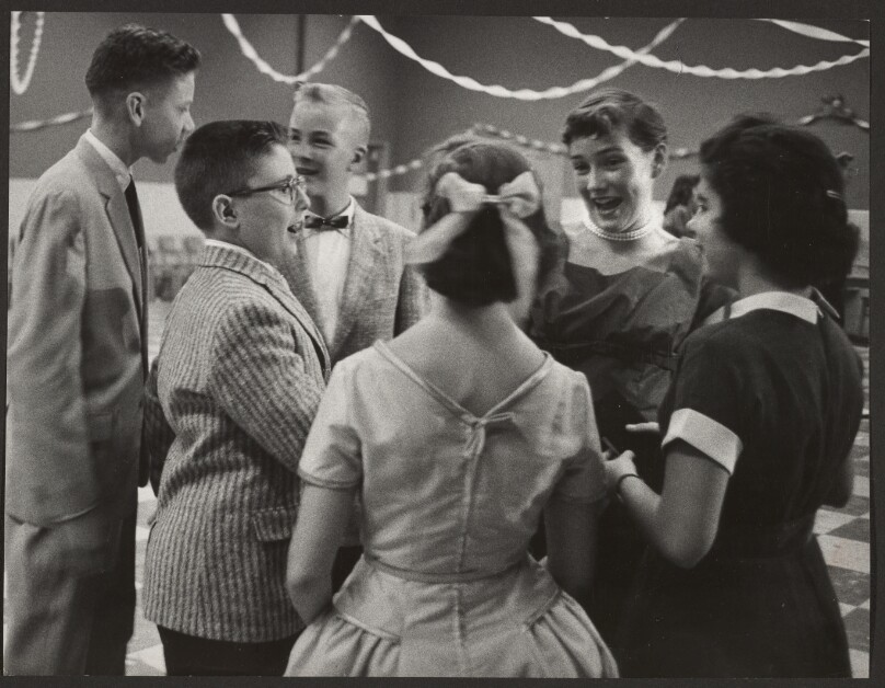 [Group of Teenagers at a Dance]