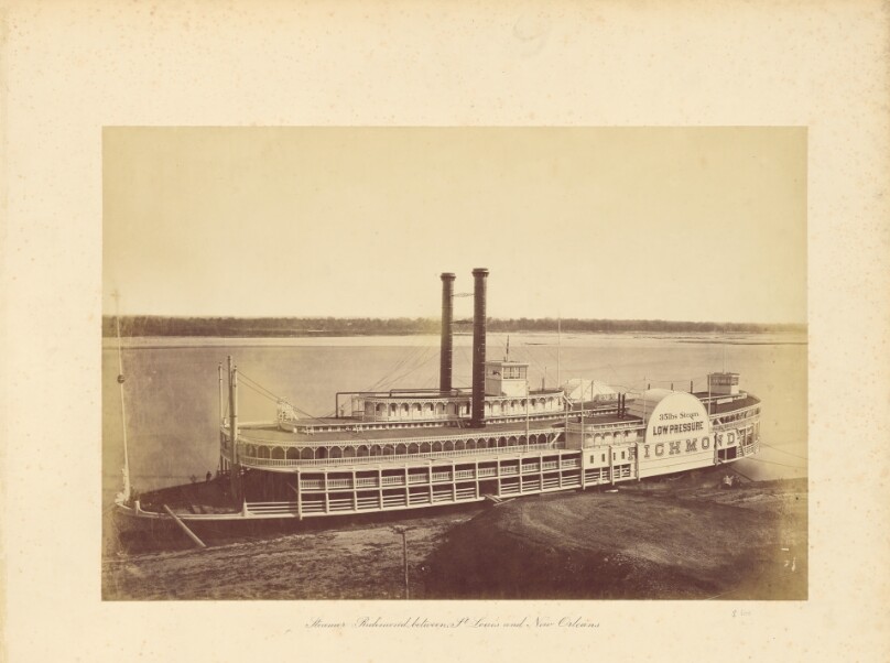 Steamer Richmond, between St. Louis and New Orleans