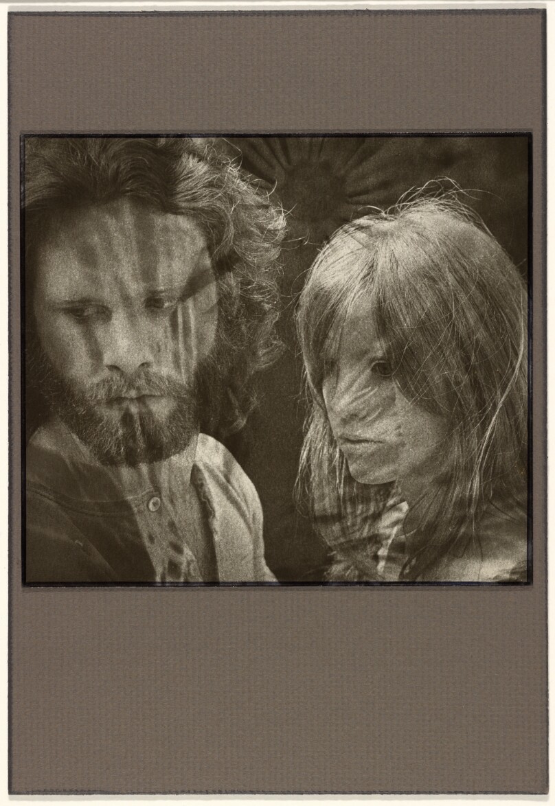 Jim Morrison and Pamela Courson, Bronson Caves, Hollywood