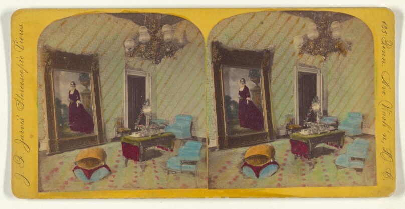 Green room in the President's House.