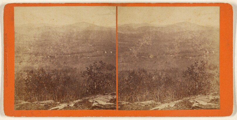 Blue Mts[.] of Vermont, Mount Severence. [Upper Hudson and Adirondack Mountains]