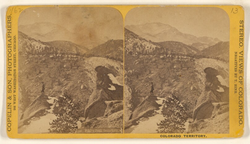 Pike's Peak from Gog. [Colorado Territory]
