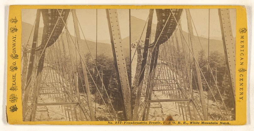 Frankenstein Trestle, P. & O.R.R., White Mountain Notch.