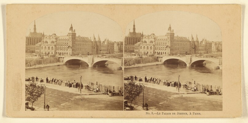Le Palais de Justice, a Paris.