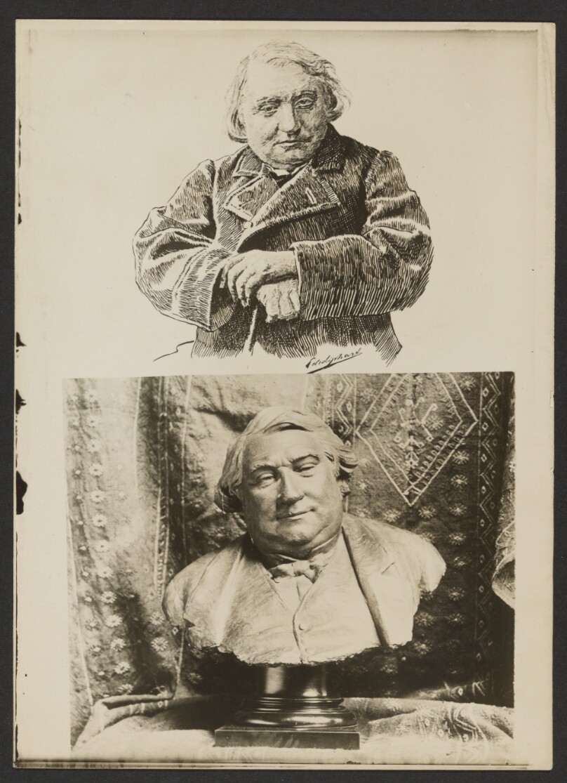 [Buste d'Ernest Renan par Saint Marceaux]