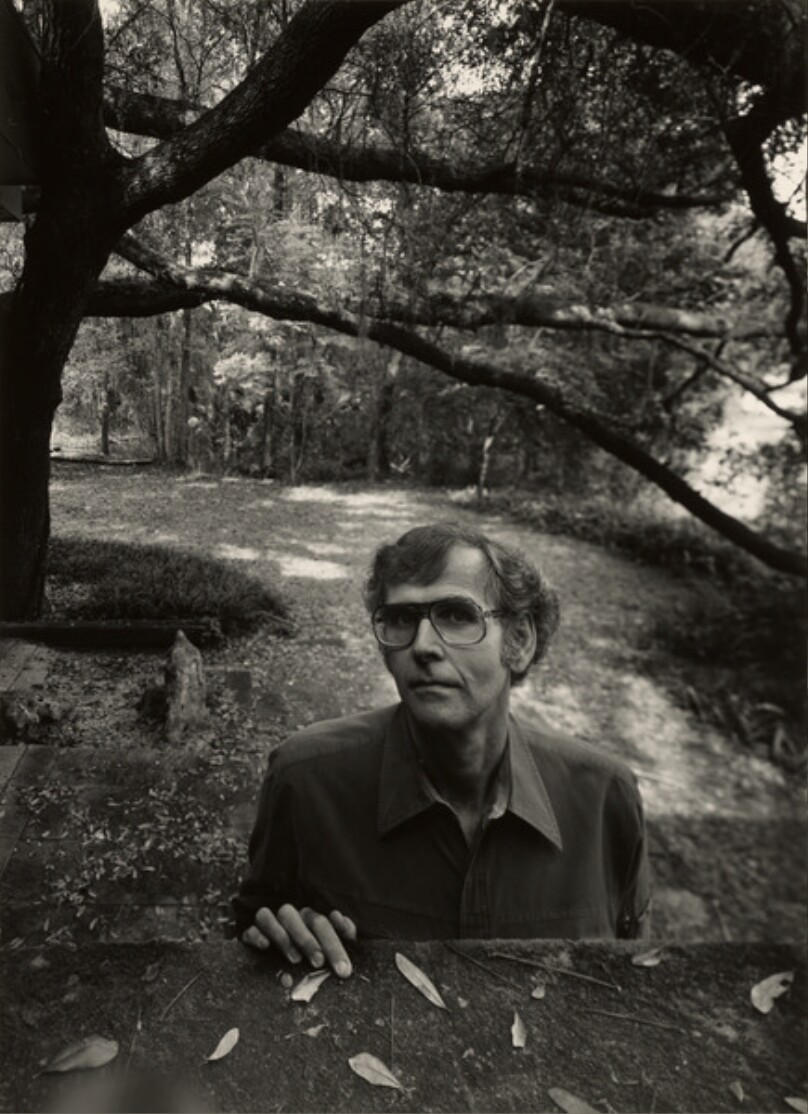 Portrait of Photographer Jerry Uelsmann, pose 2