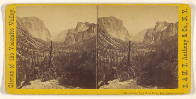 General View of the Valley, from Inspiration Point. [Yosemite]