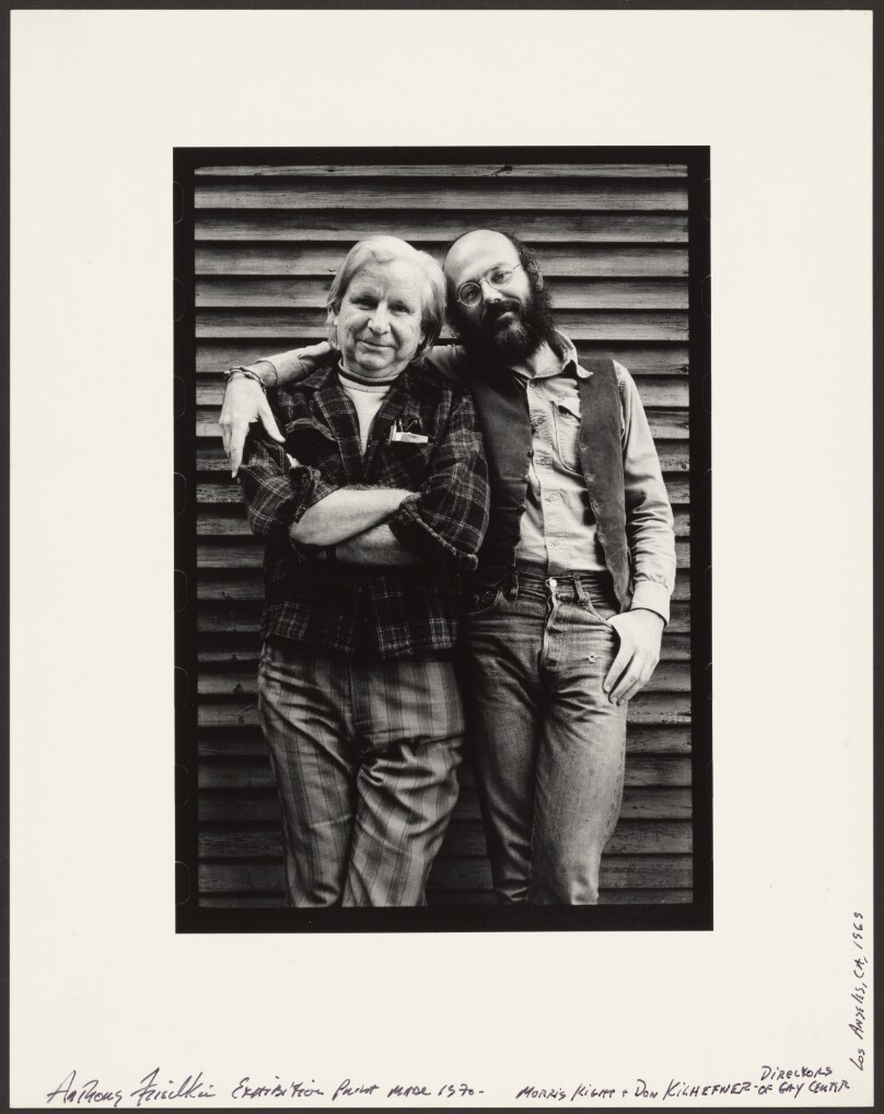 Morris Kight and Don Kichefner, Directors of Gay Center, Los Angeles