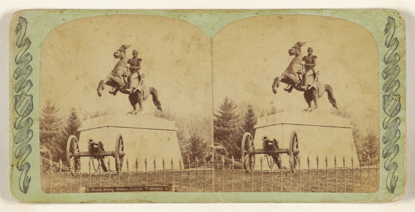 Bronze Statue, General Jackson, Washington, D.C.