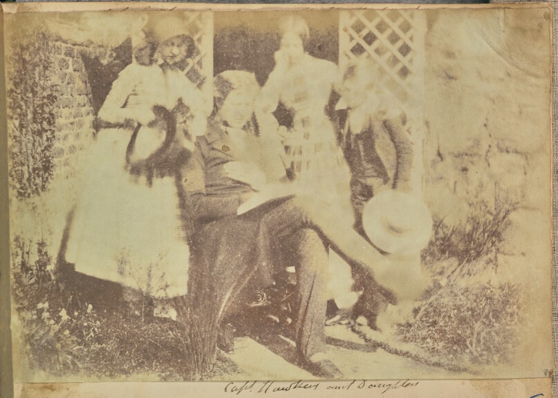 Captain Hawkes and his Daughters.
