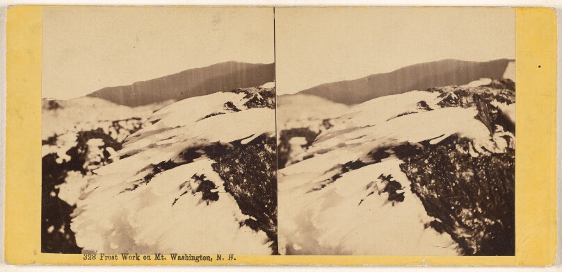 Frost Work on Mt. Washington, N.H.