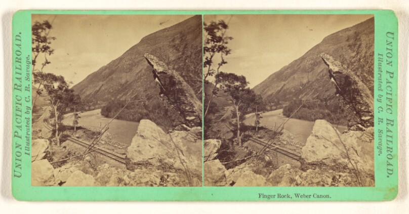 Finger Rock, Weber Canon.