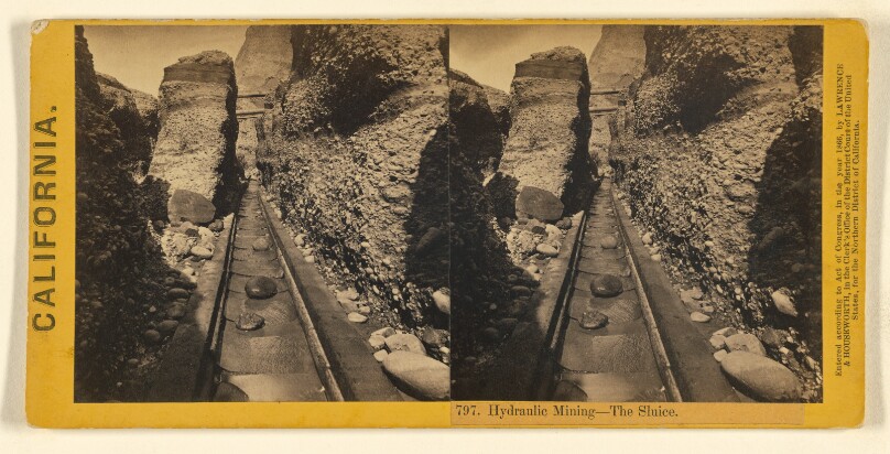 Hydraulic Mining - The Sluice.