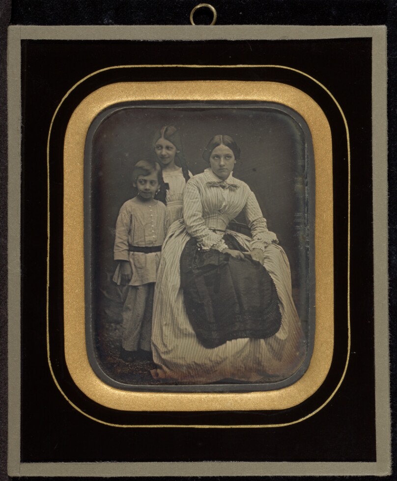 The de Regny Children and Their Nanny