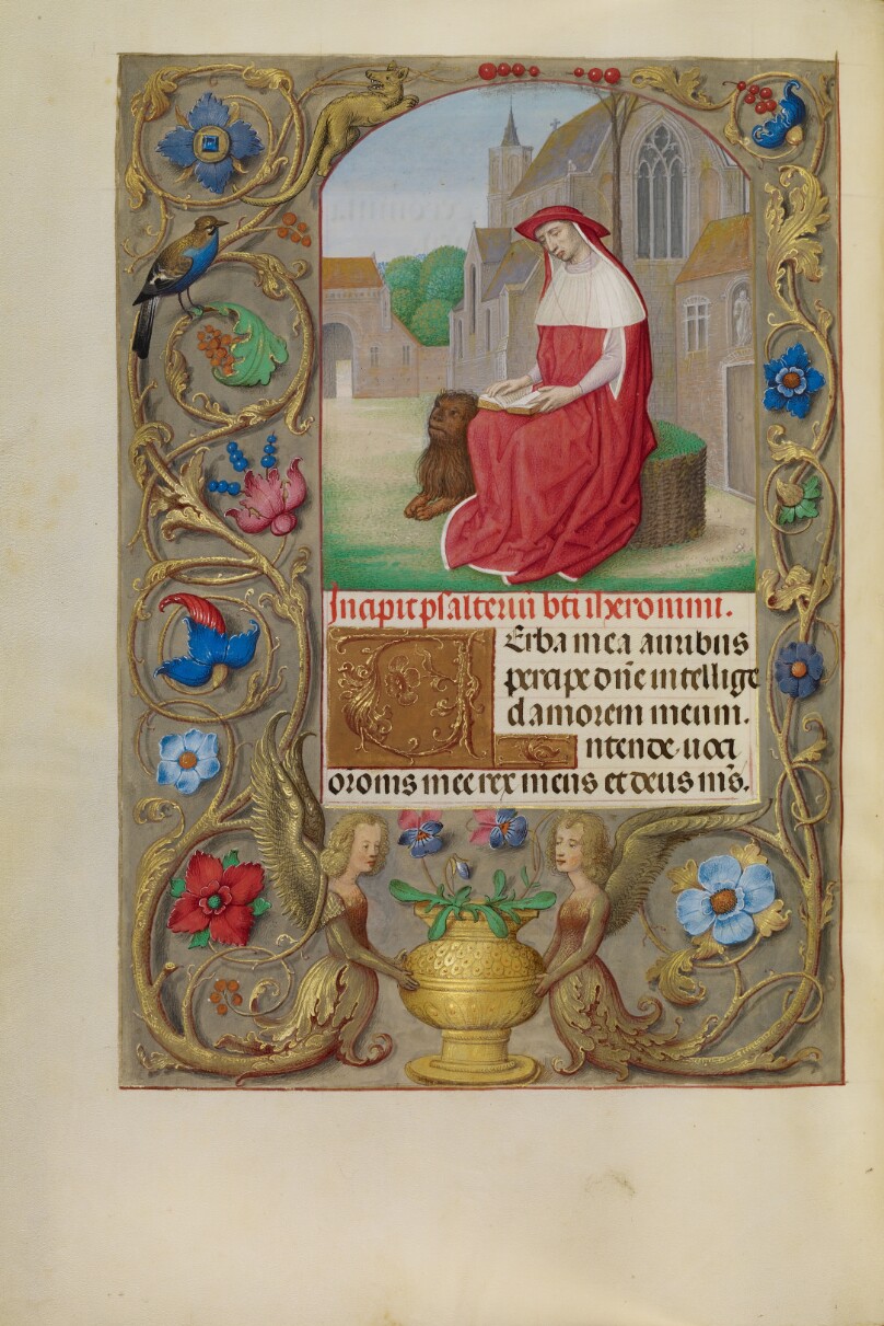 Saint Jerome Reading