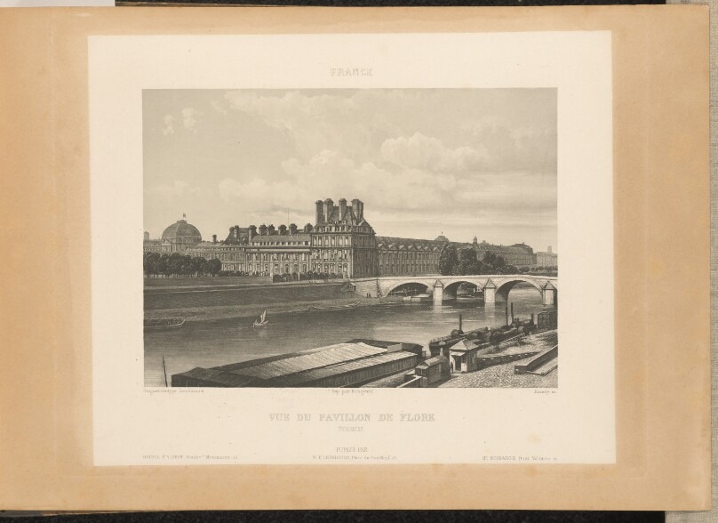 Vue du Pavillon de Flore