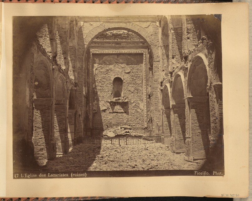 L'Eglise des Lazaristes (ruines)