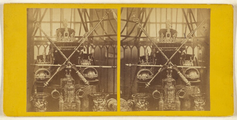 The Tower of London. [The Crown Jewels]