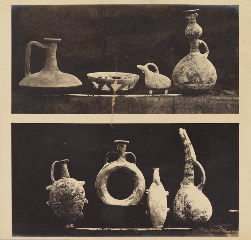 Archaic Vases, of various grotesque and fanciful forms