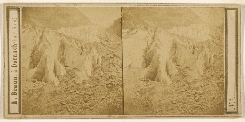 Base et Moraines du glacier inferieur de Grindelwald.