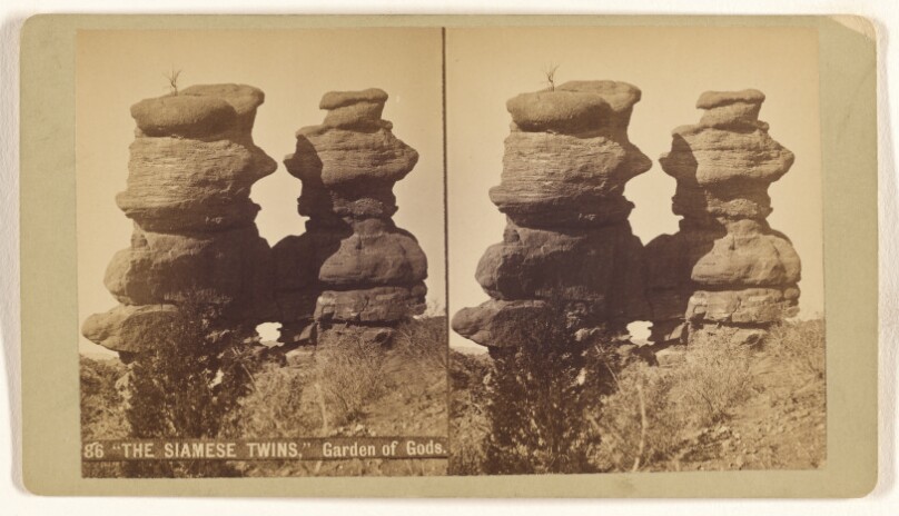 "The Siamese Twins," Garden of Gods.