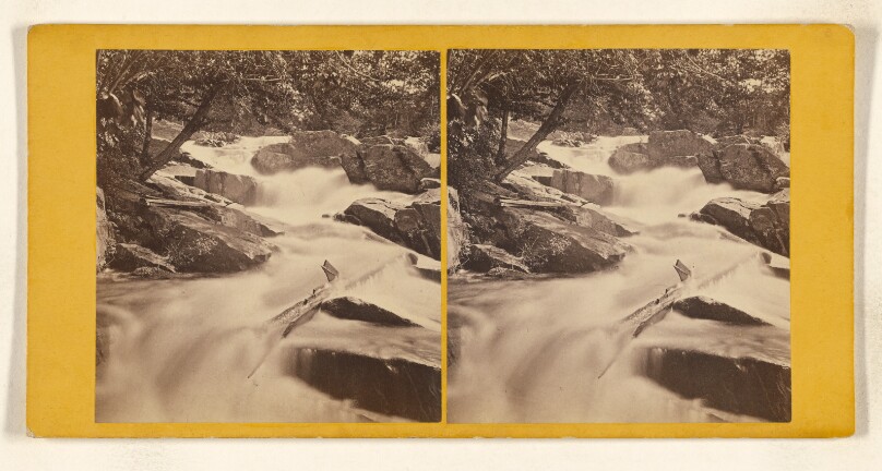 Jackson Middle Falls. [White Mountain]
