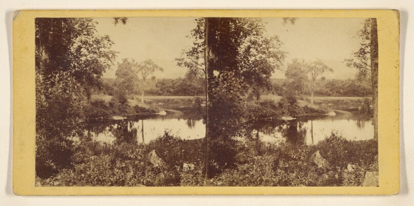 Hills and Dales of New England. Tyler's Paradise at the Ox Bow of the Passumpsic.