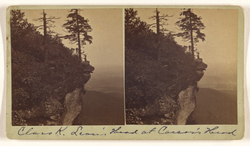 [Lion's Head at Caesar's Head, North Carolina]