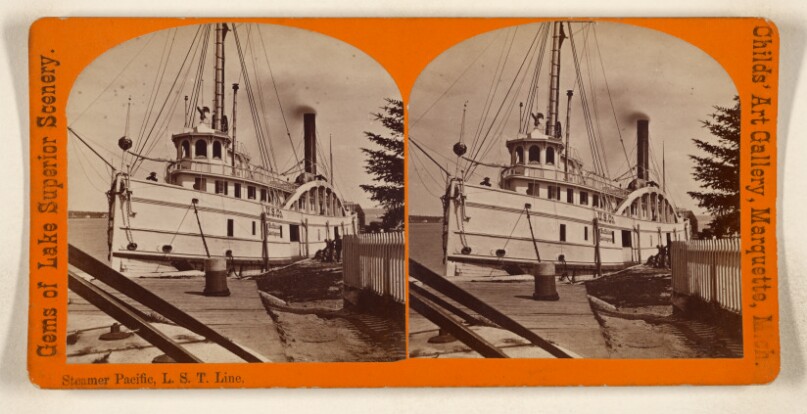 Steamer Pacific, L.S.T. Line.