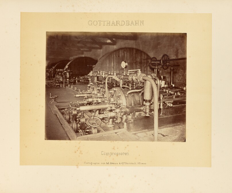 Gotthardbahn: Compressoren