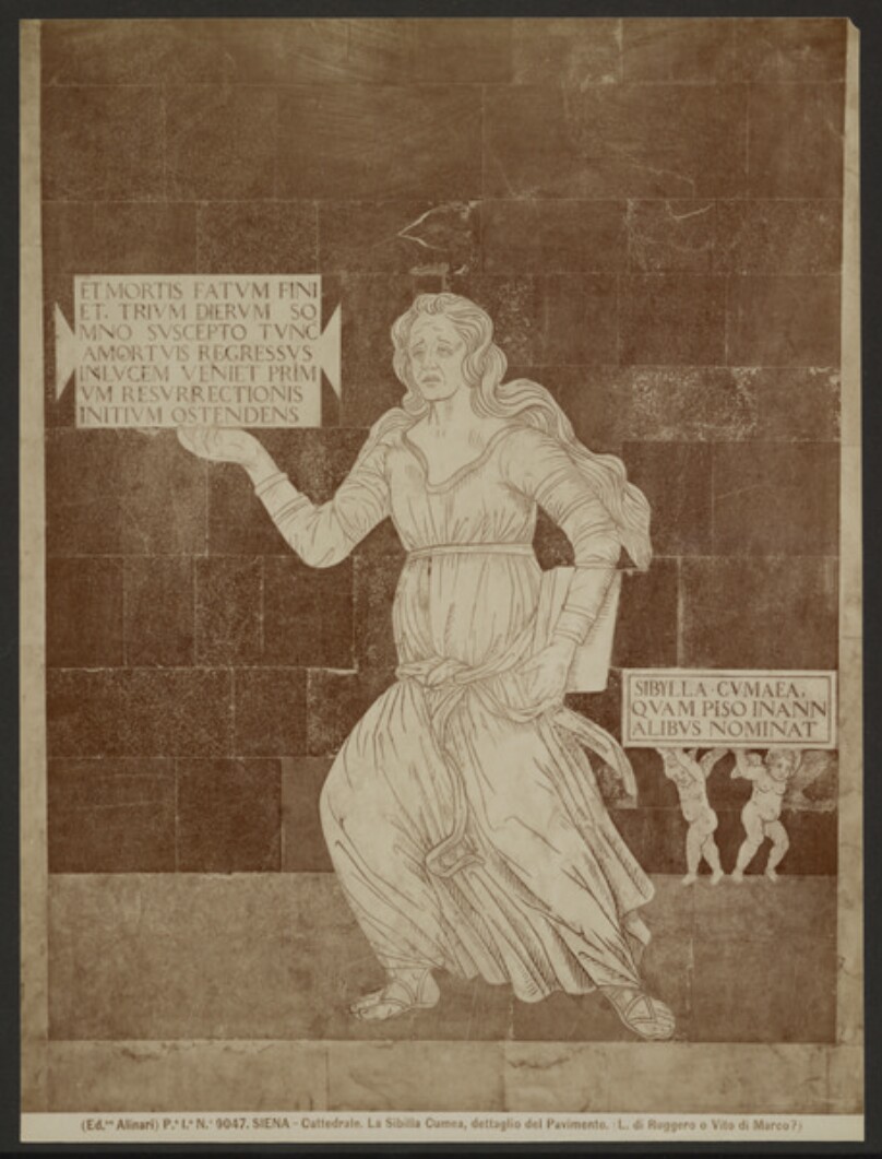 The Cumaean Sibyl, Sienna Cathedral
