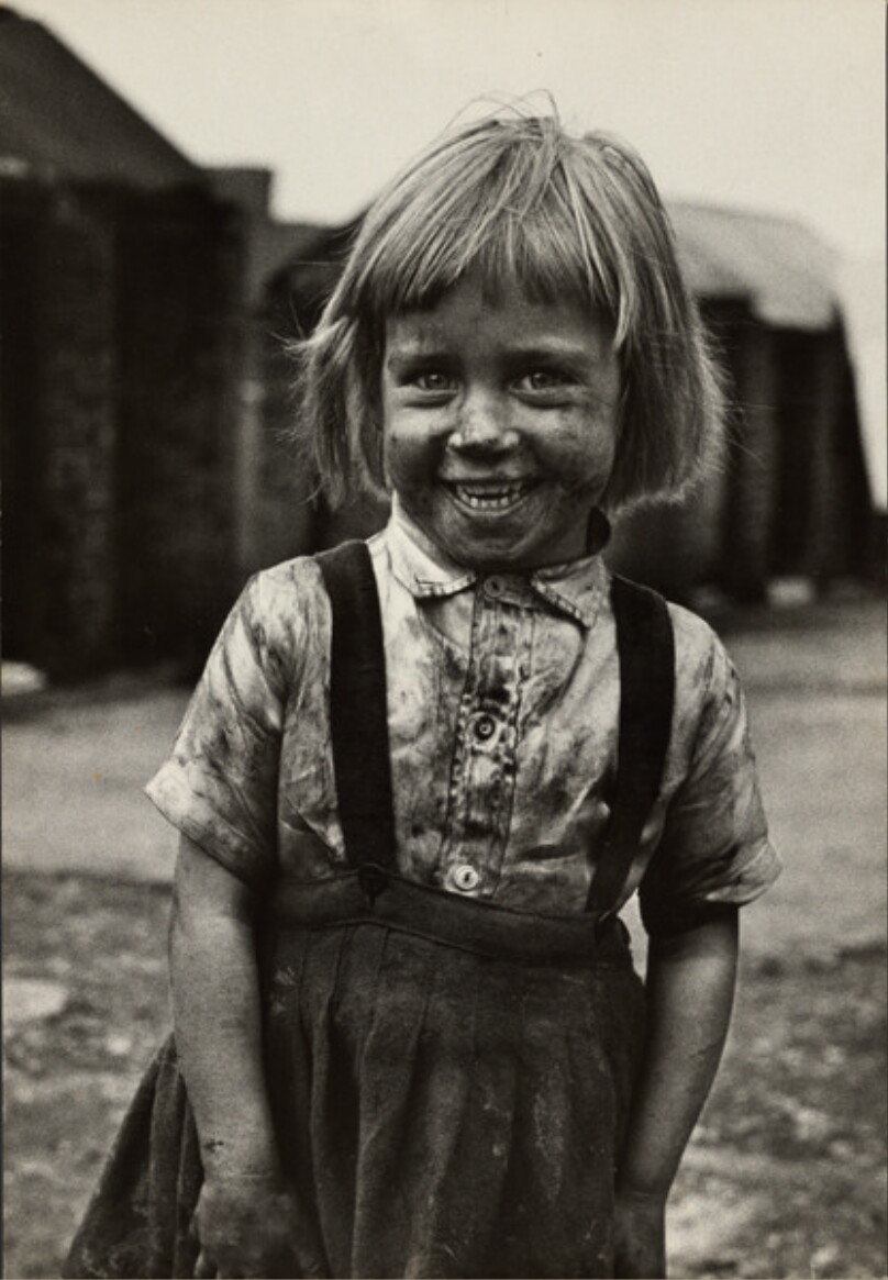 Coal Miner's Child, Village, York, Britain