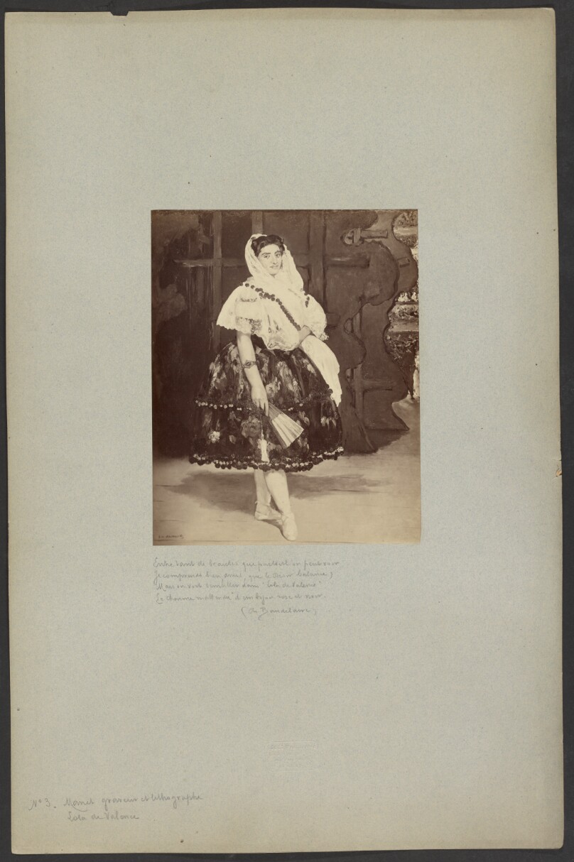 "Lola de Valence" par Manet