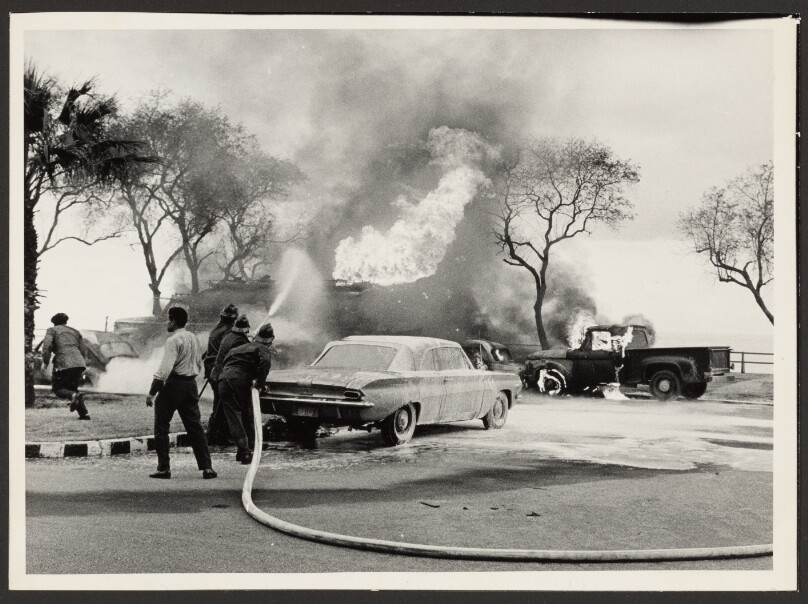Fire, Beirut, Lebanon