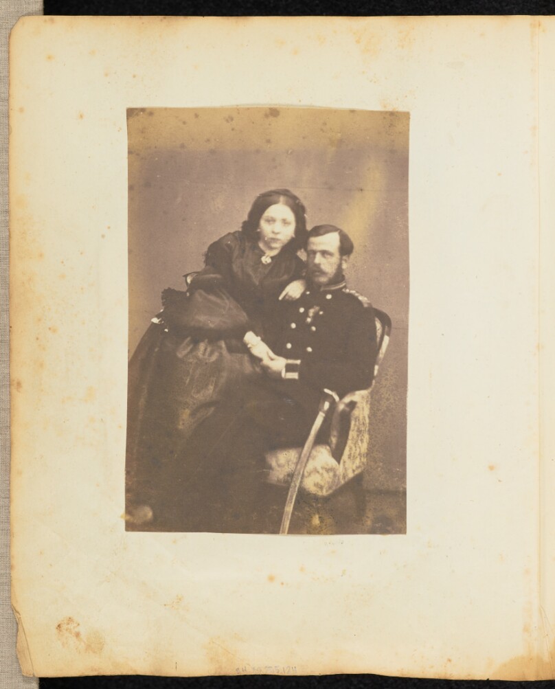 [Portrait of a man and woman]