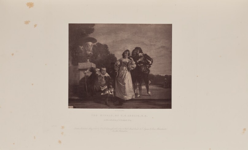 The Rivals, by C.R. Leslie, R.A.