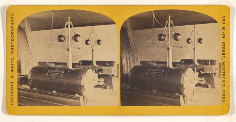 [Engine Room - Interior View - Landus Frary & Clarke Cutting Works]