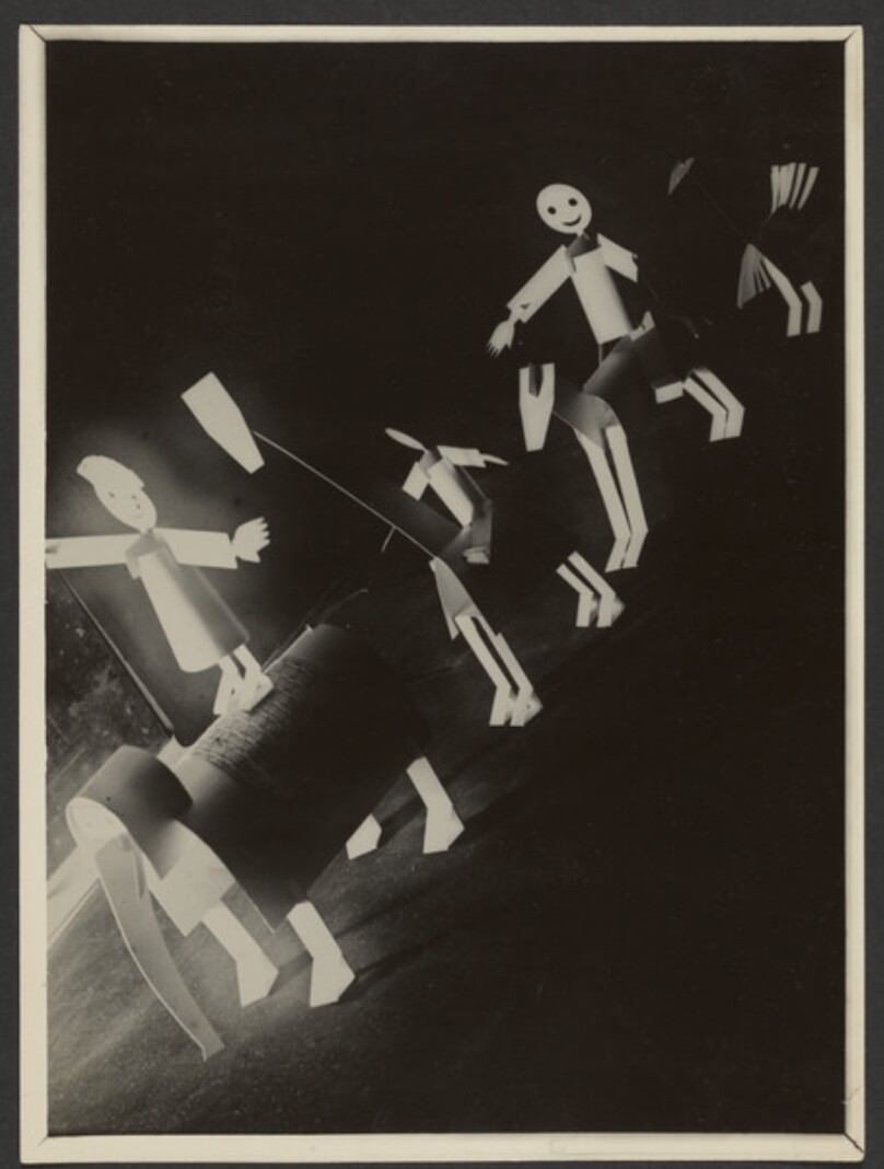 [Paper animals and figures, illustration for Samozveri]