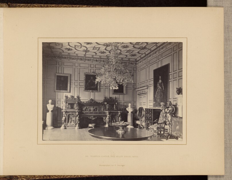 Warwick Castle, the State Dining Room