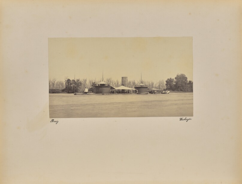 [Double turreted monitor "Onondaga", James River, Virginia]