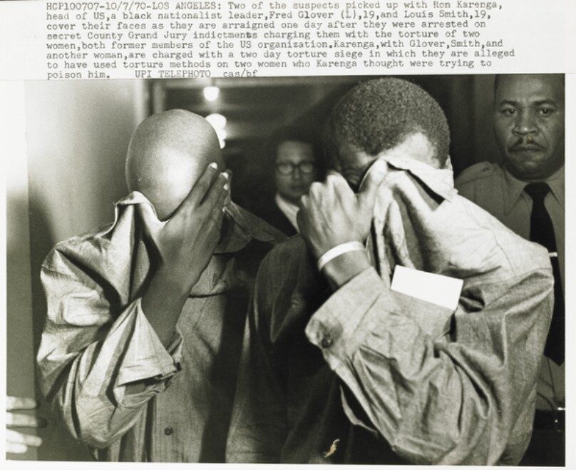 Black nationalists under arrest
