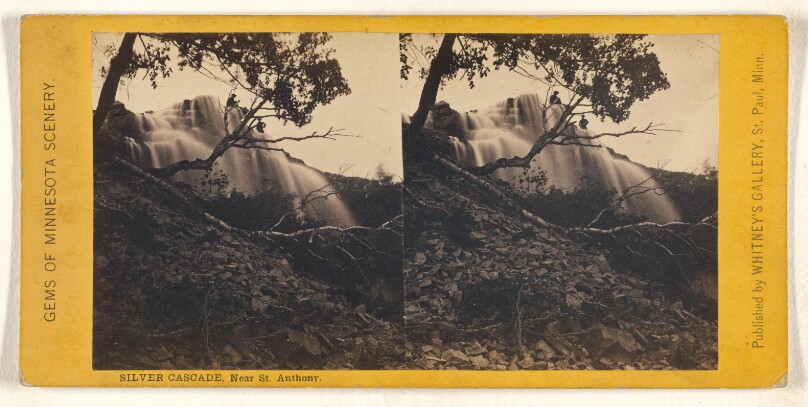 Silver Cascade, Near St. Anthony.