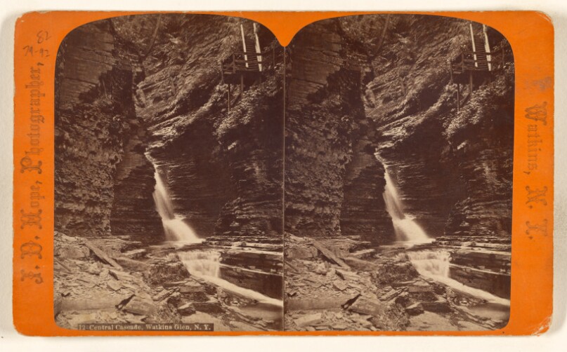 Central Cascade, Watkins Glen, N.Y.